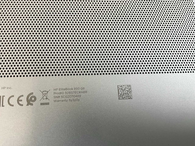 Hp elitebook 850 g8 15.5”, core(tm) i7 11th gen, 16 gb ram, 512 gb nvme laptop - afbeelding 3 van  3