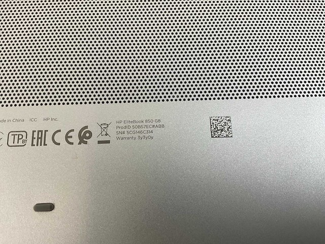Hp elitebook 850 g8 15.5”, core(tm) i7 11th gen, 16 gb ram, 512 gb nvme laptop - afbeelding 7 van  7