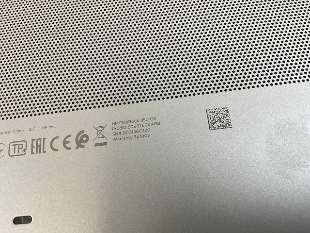 Hp elitebook 850 g8 15.5”, core(tm) i7 11th gen, 16 gb ram, 512 gb nvme laptop - afbeelding 5 van  5