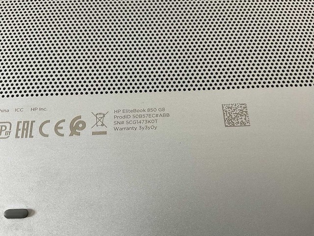 Hp elitebook 850 g8 15.5”, core(tm) i7 11th gen, 16 gb ram, 512 gb nvme laptop - afbeelding 5 van  5