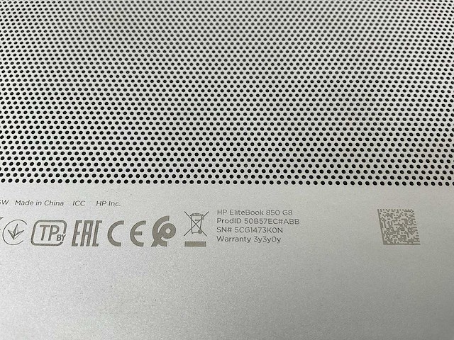 Hp elitebook 850 g8 15.5”, core(tm) i7 11th gen, 16 gb ram, 512 gb nvme laptop - afbeelding 6 van  6