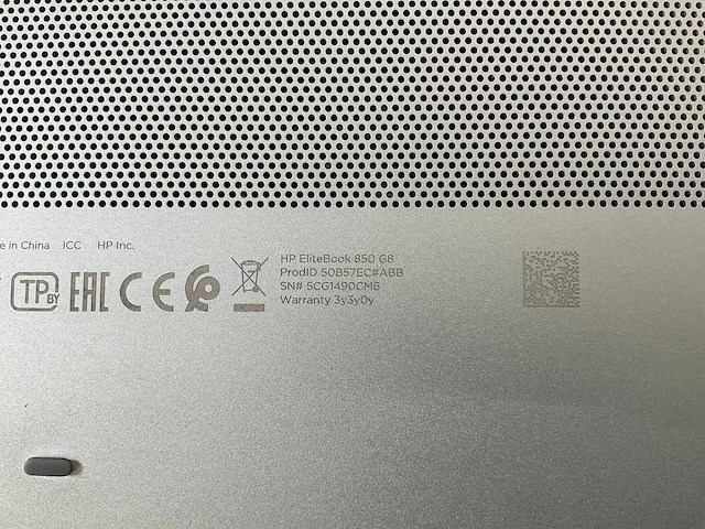 Hp elitebook 850 g8 15.5”, core(tm) i7 11th gen, 16 gb ram, 512 gb nvme laptop - afbeelding 7 van  7