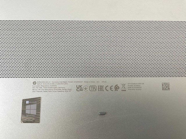 Hp elitebook 850 g8 15.6”, core(tm) i5 11th gen, 16 gb ram, 256 gb nvme laptop - afbeelding 2 van  2