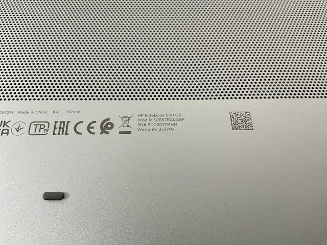 Hp elitebook 850 g8 15.6”, core(tm) i7 11th gen, 16 gb ram, 512 gb nvme laptop - afbeelding 7 van  7