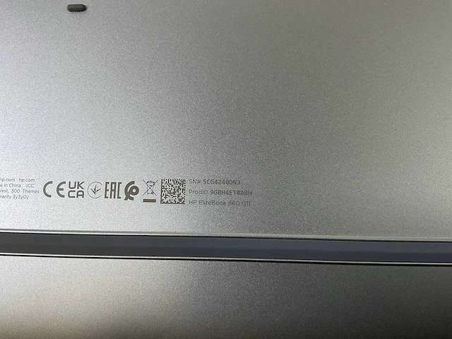 Hp elitebook 860 g11 16”, core(tm) ultra 5 125u, 16 gb ram, 512 gb nvme laptop - afbeelding 7 van  7