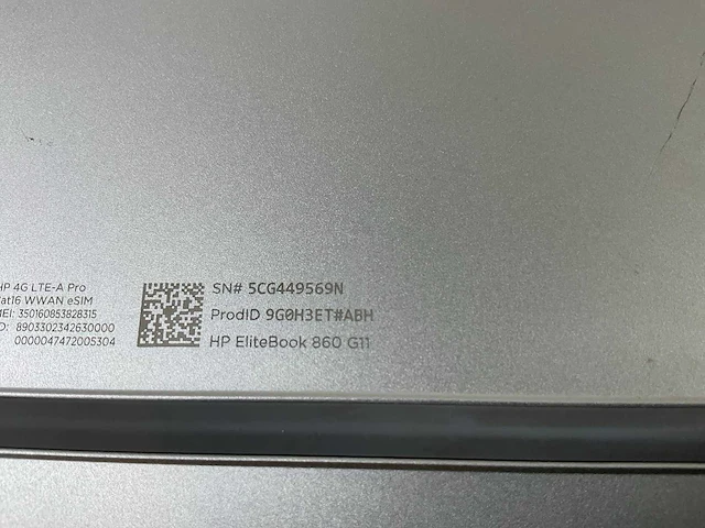 Hp elitebook 860 g11 16”, core(tm) ultra 5 125u, 16 gb ram, 512 gb nvme laptop - afbeelding 7 van  7