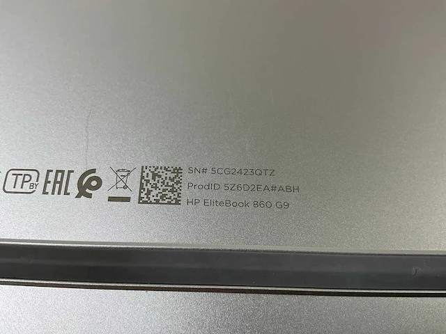 Hp elitebook 860 g9 16”, core(tm) i5 12th gen, 16 gb ram, 256 gb nvme laptop - afbeelding 7 van  7