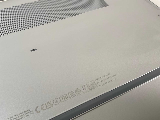 Hp elitebook 860 g9 16”, core(tm) i7 12th gen, 32 gb ram, 512gb nvme laptop - afbeelding 2 van  2