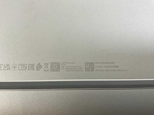 Hp elitebook x360 1040 g10 14”, core(tm) i7 13th gen, 32 gb ram, 1 tb nvme laptop - afbeelding 7 van  7