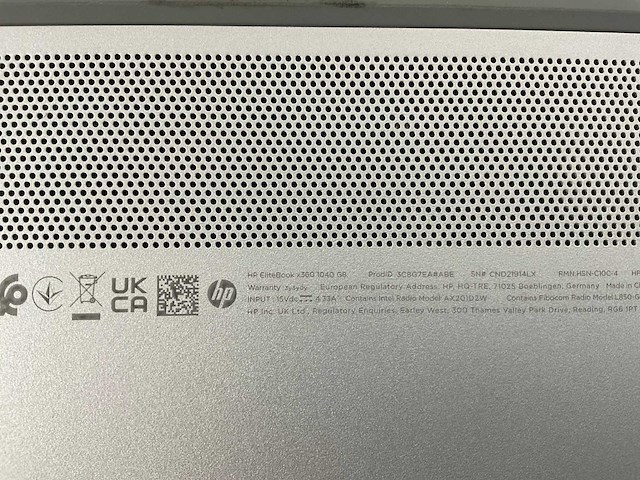 Hp elitebook x360 1040 g8 14”, core(tm) i7 11th gen, 32 gb ram, 1 tb nvme laptop - afbeelding 7 van  7