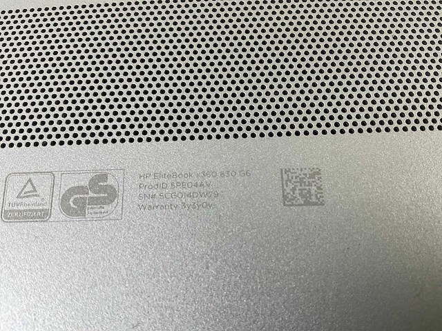 Hp elitebook x360 830 g6 13.3”, core(tm) i5 8th gen, 16 gb ram, 256 gb nvme laptop - afbeelding 6 van  6