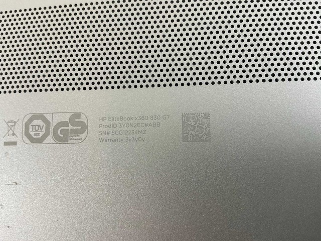 Hp elitebook x360 830 g7 13.3”, core(tm) i7 10th gen, 16 gb ram, 512 gb nvme touchscreen laptop - afbeelding 7 van  7