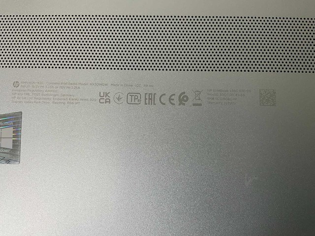 Hp elitebook x360 830 g8 13.3”, core(tm) i7 11th gen, 16 gb ram, 512 gb nvme laptop - afbeelding 7 van  7