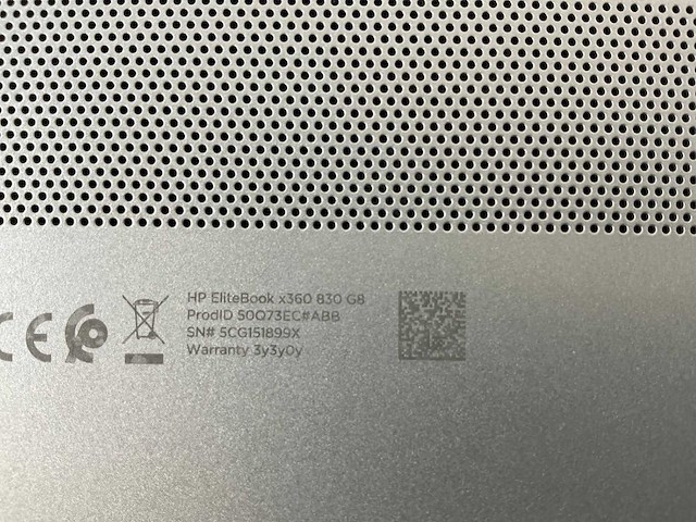 Hp elitebook x360 830 g8 13.3”, core(tm) i7 11th gen, 16 gb ram, 512 gb nvme laptop - afbeelding 7 van  7