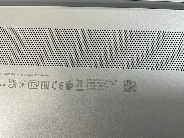 Hp elitebook x360 830 g8 13.3”, core(tm) i7 11th gen, 16 gb ram, 512 gb nvme touchscreen laptop - afbeelding 6 van  6