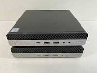 Hp elitedesk 600 g5, core(tm) i5 9th gen, 8 gb ram, 512 gb nvme mini desktops (2x) - afbeelding 1 van  3