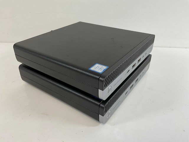 Hp elitedesk 600 g5, core(tm) i5 9th gen, 8 gb ram, 512 gb nvme mini desktops (2x) - afbeelding 2 van  6