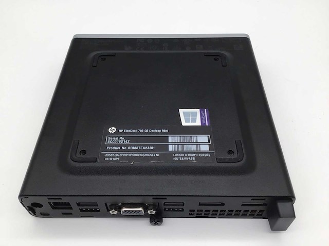 Hp elitedesk 705 g5 ryzen pro radeon vega wifi desktop - afbeelding 5 van  6