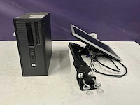 Hp elitedesk 800 g1 tower desktop pc+beeldscherm - afbeelding 2 van  7