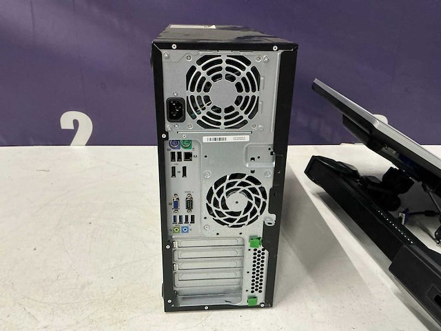 Hp elitedesk 800 g1 tower desktop pc+beeldscherm - afbeelding 4 van  7