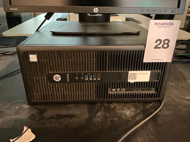 Hp elitedesk 800 g2 desktop - afbeelding 2 van  5