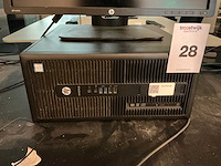 Hp elitedesk 800 g2 desktop - afbeelding 2 van  5