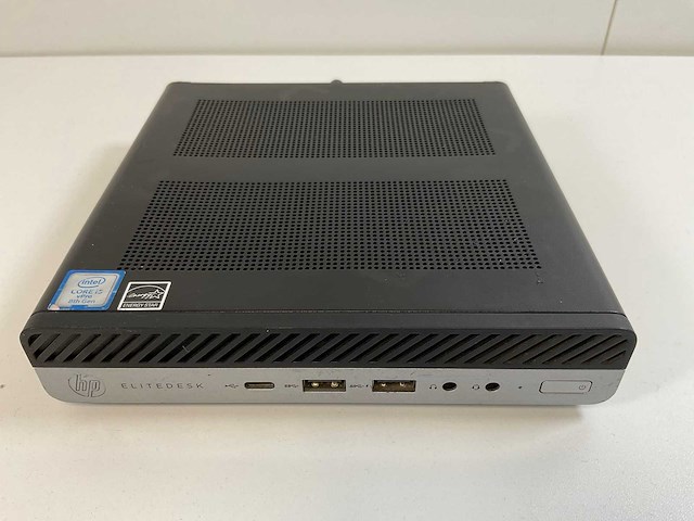 Hp elitedesk 800 g4, core(tm) i5 8th gen, 8 gb ram, 256 gb nvme mini desktops (2x) - afbeelding 9 van  10