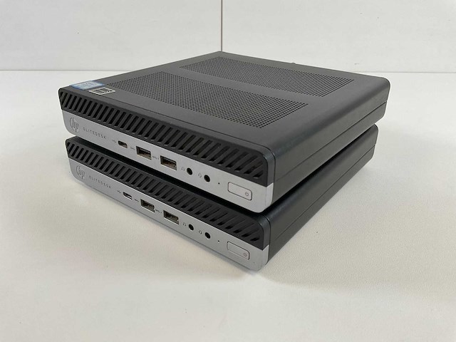 Hp elitedesk 800 g4, core(tm) i5 8th gen, 8 gb ram, 256 gb nvme mini desktops (2x) - afbeelding 3 van  7