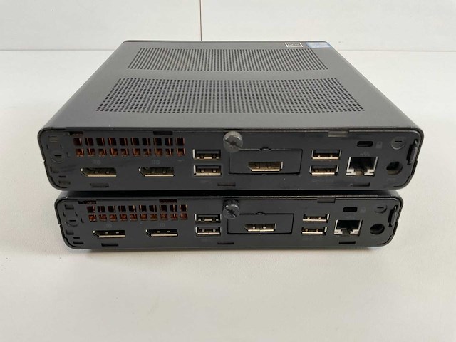 Hp elitedesk 800 g4, core(tm) i5 8th gen, 8 gb ram, 256 gb nvme mini desktops (2x) - afbeelding 4 van  7