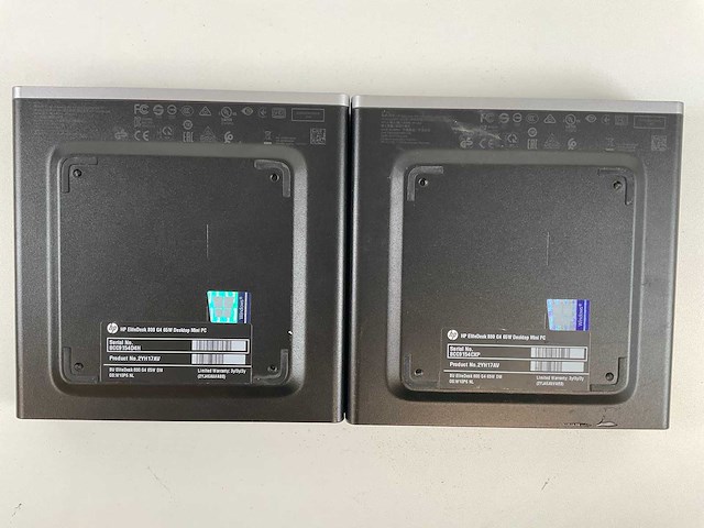 Hp elitedesk 800 g4, core(tm) i5 8th gen, 8 gb ram, 256 gb nvme mini desktops (2x) - afbeelding 5 van  7