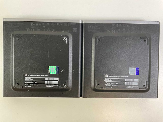 Hp elitedesk 800 g4, core(tm) i5 8th gen, 8 gb ram, 256 gb nvme mini desktops (2x) - afbeelding 5 van  7