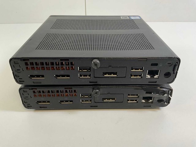 Hp elitedesk 800 g4, core(tm) i5 8th gen, 8 gb ram, 256 gb nvme mini desktops (2x) - afbeelding 4 van  8