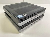 Hp elitedesk 800 g4, core(tm) i5 8th gen, 8 gb ram, 256 gb nvme mini desktops (2x) - afbeelding 1 van  6