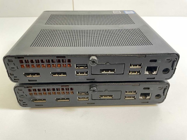 Hp elitedesk 800 g4, core(tm) i5 8th gen, 8 gb ram, 256 gb nvme mini desktops (2x) - afbeelding 3 van  6