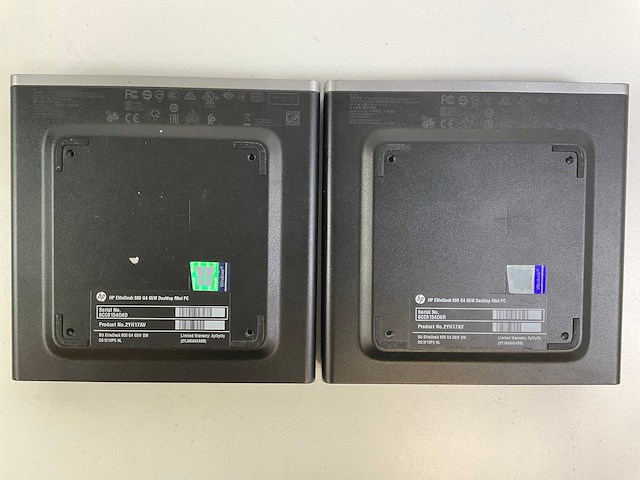 Hp elitedesk 800 g4, core(tm) i5 8th gen, 8 gb ram, 256 gb nvme mini desktops (2x) - afbeelding 4 van  6