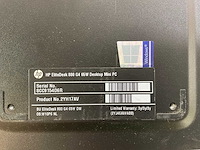 Hp elitedesk 800 g4, core(tm) i5 8th gen, 8 gb ram, 256 gb nvme mini desktops (2x) - afbeelding 5 van  6