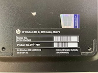 Hp elitedesk 800 g4, core(tm) i5 8th gen, 8 gb ram, 256 gb nvme mini desktops (2x) - afbeelding 6 van  6