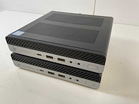 Hp elitedesk 800 g4, core(tm) i5 8th gen, 8 gb ram, 512 gb nvme mini desktops (2x) - afbeelding 3 van  5