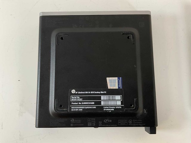 Hp elitedesk 800 g4, core(tm) i5 8th gen, 8 gb ram, 512 gb nvme mini desktops (3x) - afbeelding 5 van  7