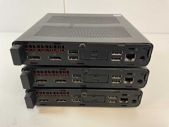 Hp elitedesk 800 g4, core(tm) i5 8th gen, 8 gb ram, 512 gb nvme mini desktops (3x) - afbeelding 4 van  5