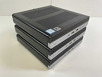 Hp elitedesk 800 g4, core(tm) i5 8th gen, 8 gb ram, no hdd mini desktops (3x) - afbeelding 2 van  5