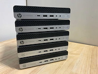 Hp elitedesk 800 g4 mini desktop (5x) - afbeelding 6 van  6