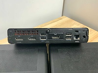 Hp elitedesk 800 g4 mini desktop (5x) - afbeelding 4 van  6