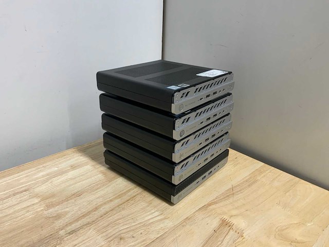 Hp elitedesk 800 g4 mini (i7) desktop (5x) - afbeelding 2 van  8