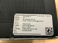 Hp elitedesk 800 g4 mini (i7) desktop (5x) - afbeelding 5 van  8