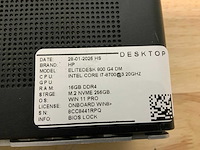 Hp elitedesk 800 g4 mini (i7) desktop (5x) - afbeelding 7 van  8