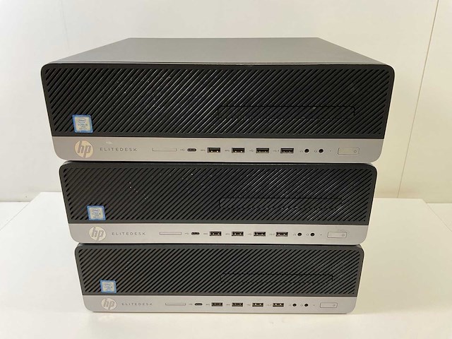 Hp elitedesk 800 g4 sff, core(tm) i5 8th, 16 gb ram, 256 gb nvme desktops (3x) - afbeelding 1 van  12