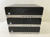 Hp elitedesk 800 g4 sff, core(tm) i5 8th, 16 gb ram, 256 gb nvme desktops (3x) - afbeelding 1 van  12