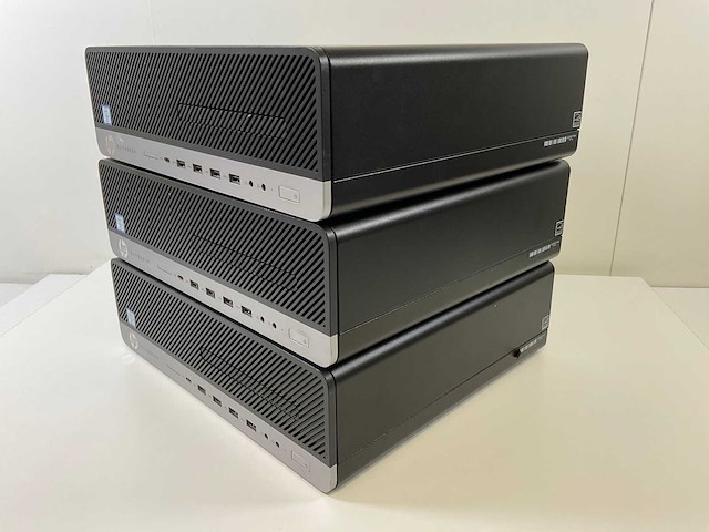 Hp elitedesk 800 g4 sff, core(tm) i5 8th, 16 gb ram, 256 gb nvme desktops (3x) - afbeelding 9 van  12