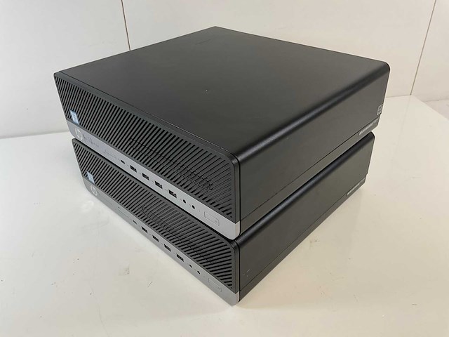 Hp elitedesk 800 g4 sff, core(tm) i5 8th gen, 16 gb ram, 128 gb nvme desktops (2x) - afbeelding 2 van  5